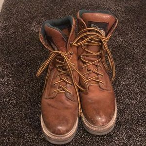 Georgia Boot tan work boots
